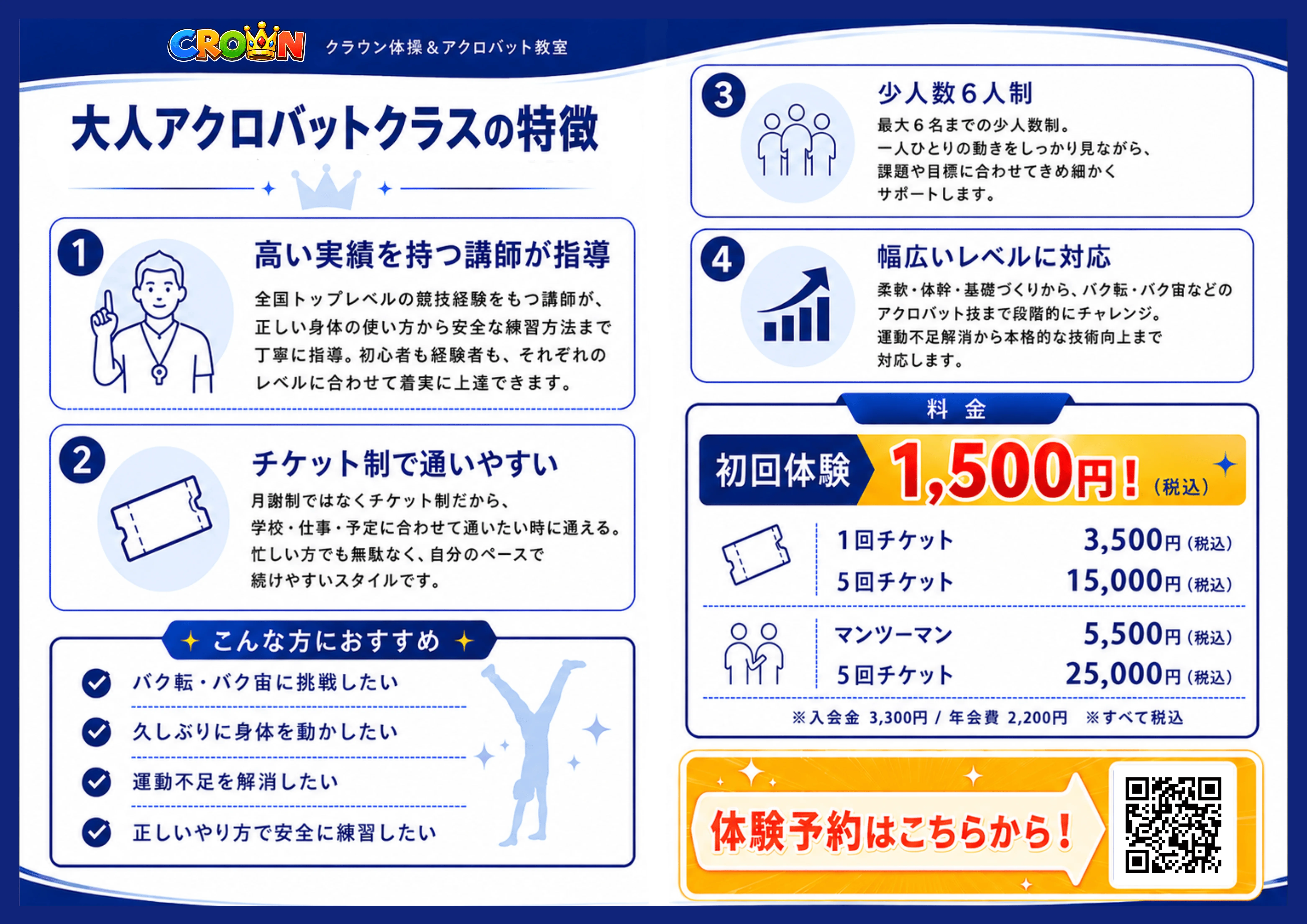 大人アクロバットの詳細